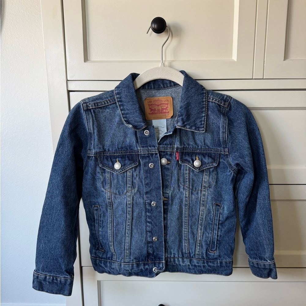 Levi's Classic Denim Kids Jean Jacket, 6-7 Years Old